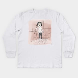 Coraline Mom Kids Long Sleeve T-Shirt